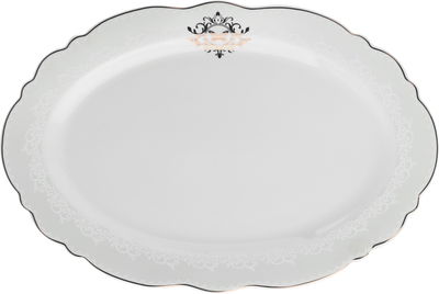 طقم سفرة بورسلان السيف غاليري، 65 قطعة، نقش كلاسيكي - ابيض product image 18