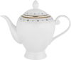 طقم سفرة بورسلان بحواف ذهبي السيف غاليري، 65 قطعة، دائري - أبيض product image 12