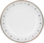 طقم سفرة بورسلان بحواف ذهبي السيف غاليري، 65 قطعة، دائري - أبيض product image 14