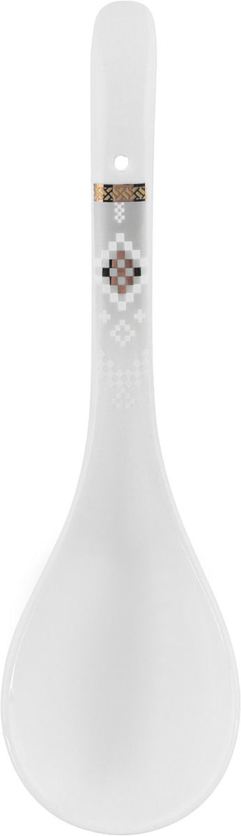 طقم سفرة بورسلان بحواف ذهبي السيف غاليري، 65 قطعة، دائري - أبيض product image 16