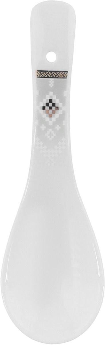 طقم سفرة بورسلان بحواف ذهبي السيف غاليري، 65 قطعة، دائري - أبيض product image 17