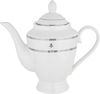 طقم سفرة بورسلان نقش رمادي السيف غاليري، 65 قطعة، دائري - أبيض product image 6