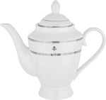 طقم سفرة بورسلان نقش رمادي السيف غاليري، 65 قطعة، دائري - أبيض product image 6