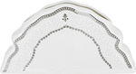 طقم سفرة بورسلان نقش رمادي السيف غاليري، 65 قطعة، دائري - أبيض product image 15