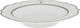 Al Saif Gallery Grey Embossed Porcelain Dinner Set, 65 Pieces, Round - White product image 3