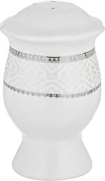 طقم سفرة بورسلان نقش رمادي السيف غاليري، 65 قطعة، دائري - أبيض product image 10
