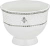طقم سفرة بورسلان نقش رمادي السيف غاليري، 65 قطعة، دائري - أبيض product image 9