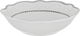 Al Saif Gallery Grey Embossed Porcelain Dinner Set, 65 Pieces, Round - White product image 12