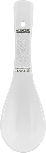 طقم سفرة بورسلان نقش رمادي السيف غاليري، 65 قطعة، دائري - أبيض product image 14