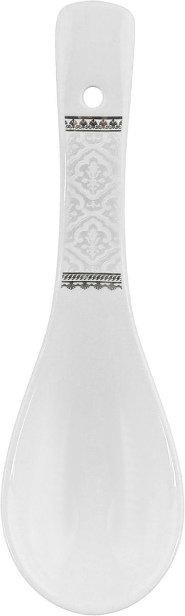 طقم سفرة بورسلان نقش رمادي السيف غاليري، 65 قطعة، دائري - أبيض product image 14