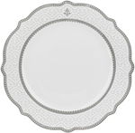 طقم سفرة بورسلان نقش رمادي السيف غاليري، 65 قطعة، دائري - أبيض product image 16