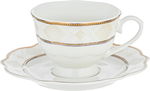 Al Saif Gallery Gold Engraved Porcelain Dinner Set, 65 Pieces, Round - White product image 6
