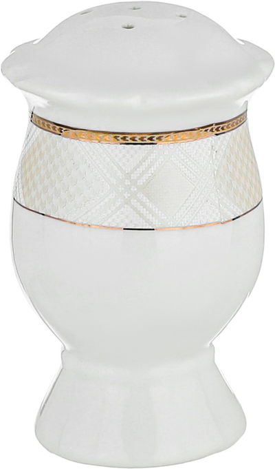 Al Saif Gallery Gold Engraved Porcelain Dinner Set, 65 Pieces, Round - White product image 9