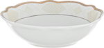 Al Saif Gallery Gold Engraved Porcelain Dinner Set, 65 Pieces, Round - White product image 5