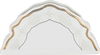 Al Saif Gallery Gold Engraved Porcelain Dinner Set, 65 Pieces, Round - White product image 7