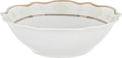 Al Saif Gallery Gold Engraved Porcelain Dinner Set, 65 Pieces, Round - White product image 8