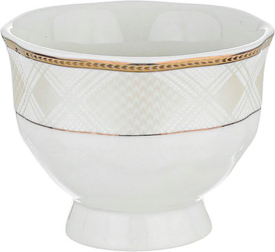 Al Saif Gallery Gold Engraved Porcelain Dinner Set, 65 Pieces, Round - White product image 10