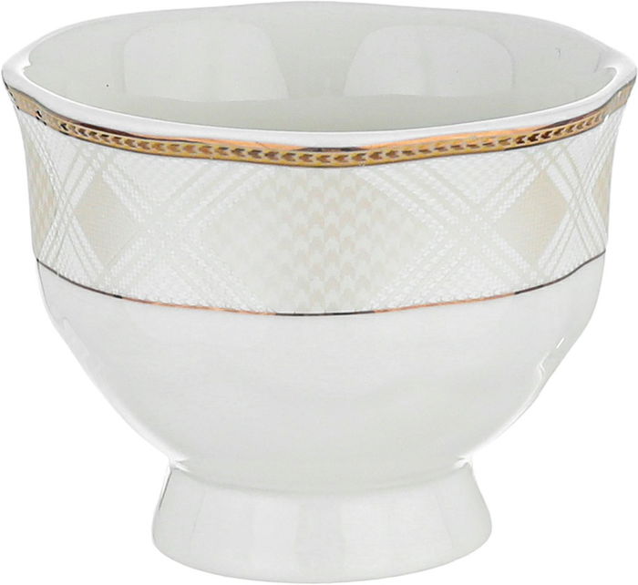 Al Saif Gallery Gold Engraved Porcelain Dinner Set, 65 Pieces, Round - White product image 10