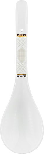 Al Saif Gallery Gold Engraved Porcelain Dinner Set, 65 Pieces, Round - White product image 15