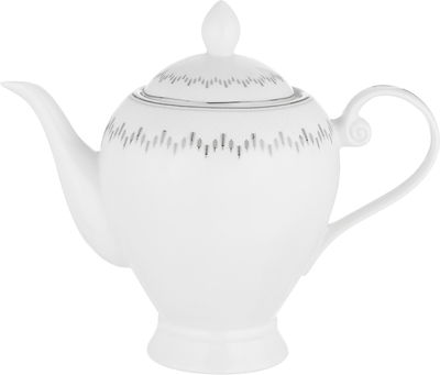 Alsaif gallery Porcelain Dinner Set, 65 Pieces, Round Pyramid Pattern - White product image 11