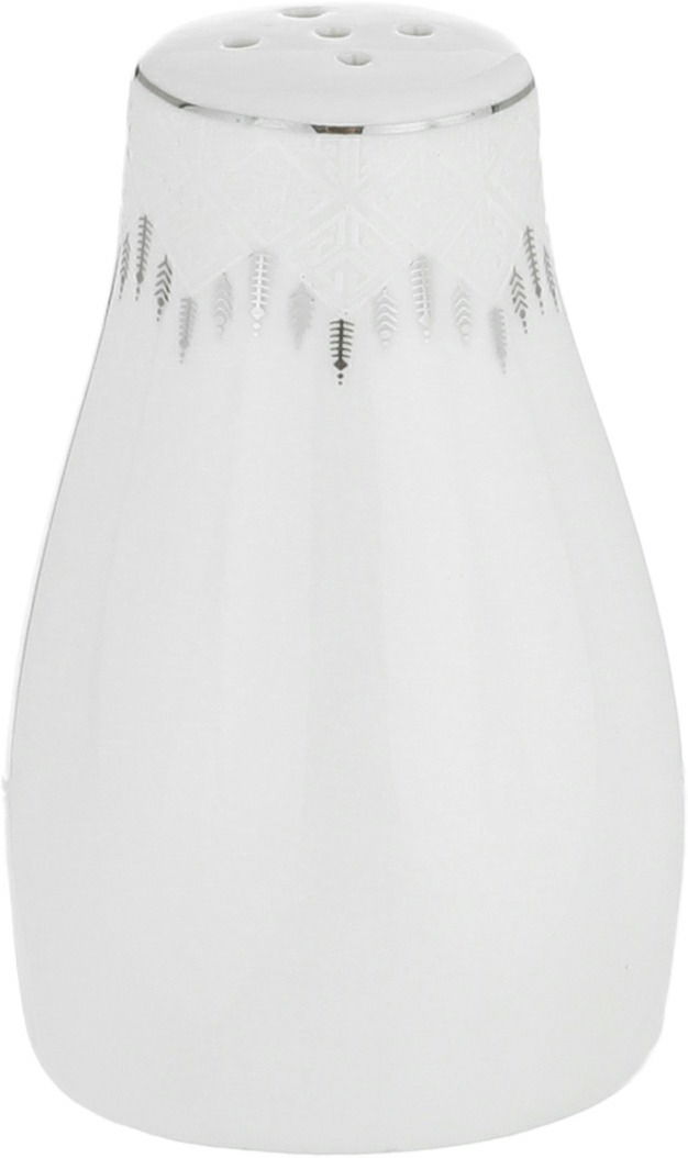 Alsaif gallery Porcelain Dinner Set, 65 Pieces, Round Pyramid Pattern - White product image 4