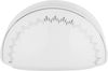 Alsaif gallery Porcelain Dinner Set, 65 Pieces, Round Pyramid Pattern - White product image 3