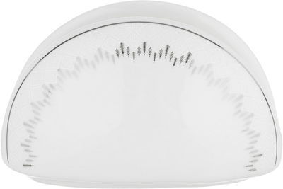 Alsaif gallery Porcelain Dinner Set, 65 Pieces, Round Pyramid Pattern - White product image 3