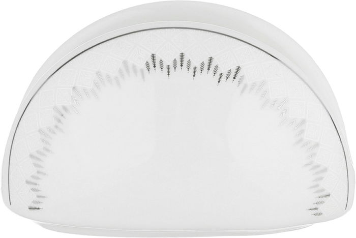 Alsaif gallery Porcelain Dinner Set, 65 Pieces, Round Pyramid Pattern - White product image 3
