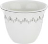 Alsaif gallery Porcelain Dinner Set, 65 Pieces, Round Pyramid Pattern - White product image 6