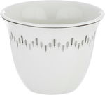 Alsaif gallery Porcelain Dinner Set, 65 Pieces, Round Pyramid Pattern - White product image 6