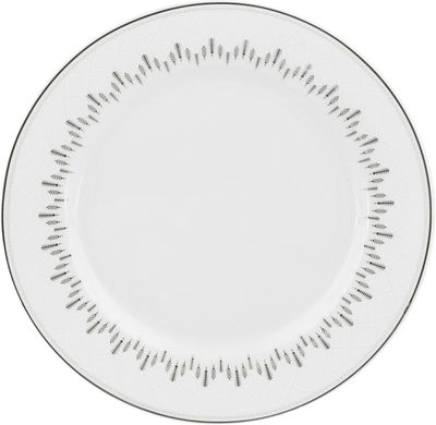 Alsaif gallery Porcelain Dinner Set, 65 Pieces, Round Pyramid Pattern - White product image 15