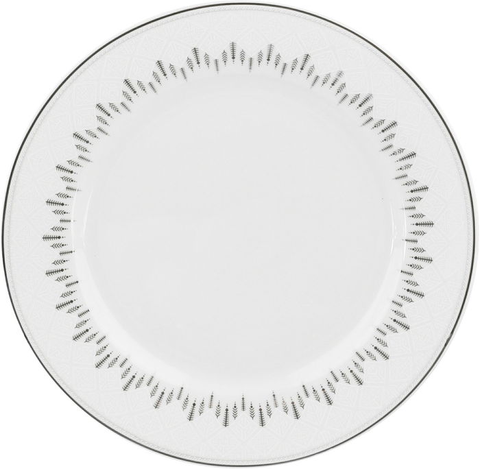 Alsaif gallery Porcelain Dinner Set, 65 Pieces, Round Pyramid Pattern - White product image 15