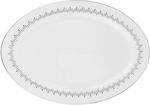 Alsaif gallery Porcelain Dinner Set, 65 Pieces, Round Pyramid Pattern - White product image 12
