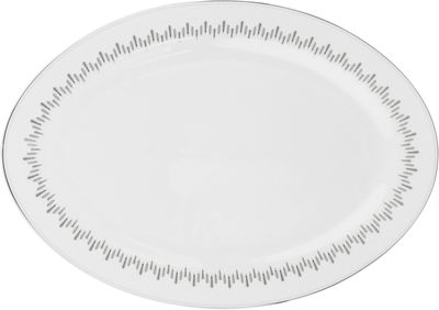 Alsaif gallery Porcelain Dinner Set, 65 Pieces, Round Pyramid Pattern - White product image 12