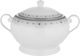 Alsaif gallery Porcelain Dinner Set, 65 Pieces, Round Shape, Beige-White Engraving product image 12