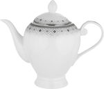Alsaif gallery Porcelain Dinner Set, 65 Pieces, Round Shape, Beige-White Engraving product image 10
