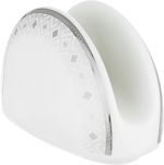 Alsaif gallery Porcelain Dinner Set, 65 Pieces, Round Shape, Beige-White Engraving product image 16