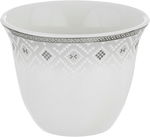 Alsaif gallery Porcelain Dinner Set, 65 Pieces, Round Shape, Beige-White Engraving product image 14