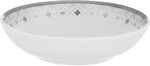 Alsaif gallery Porcelain Dinner Set, 65 Pieces, Round Shape, Beige-White Engraving product image 18