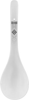 Alsaif gallery Porcelain Dinner Set, 65 Pieces, Round Shape, Beige-White Engraving product image 2