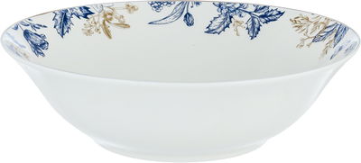 Al Saif Gallery Blue Embossed Porcelain Dinner Set, 65 Pieces, Round - White product image 6