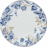 طقم سفرة بورسلان نقش أزرق السيف غاليري، 65 قطعة، دائري - أبيض product image 11