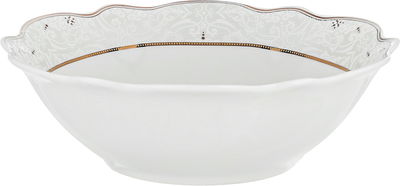 طقم سفرة بورسلان نقش رمادي السيف غاليري، 65 قطعة، دائري - أبيض product image 9