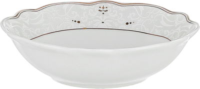 طقم سفرة بورسلان نقش رمادي السيف غاليري، 65 قطعة، دائري - أبيض product image 10