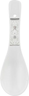طقم سفرة بورسلان نقش رمادي السيف غاليري، 65 قطعة، دائري - أبيض product image 16