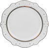 طقم سفرة بورسلان نقش رمادي السيف غاليري، 65 قطعة، دائري - أبيض product image 12