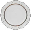 طقم سفرة بورسلان نقش رمادي السيف غاليري، 65 قطعة، دائري - أبيض product image 14