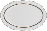طقم سفرة بورسلان نقش رمادي السيف غاليري، 65 قطعة، دائري - أبيض product image 15