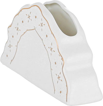 طقم سفرة بورسلان نقش ذهبي السيف غاليري، 65 قطعة، مستطيل - أبيض product image 5