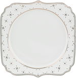 طقم سفرة بورسلان نقش ذهبي السيف غاليري، 65 قطعة، مستطيل - أبيض product image 14
